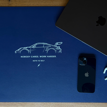 Ascensive - Desk Pad "Nobody Cares. Work Harder" Car-Design