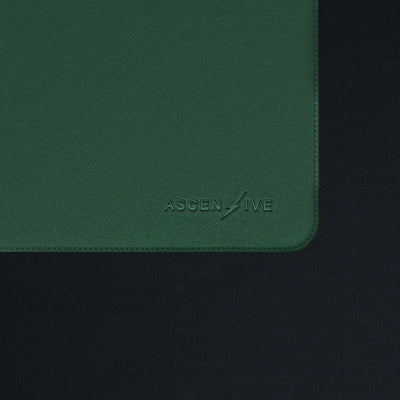 Desk Pad in Sage Green "Work Like Hell"