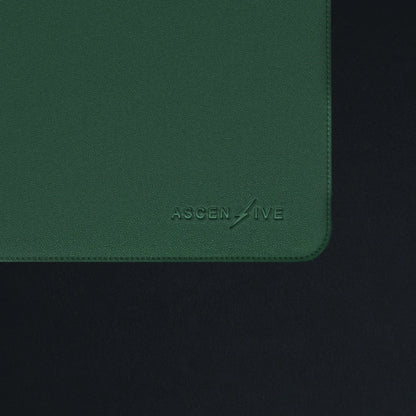 Desk Pad in Sage Green "Work Like Hell"