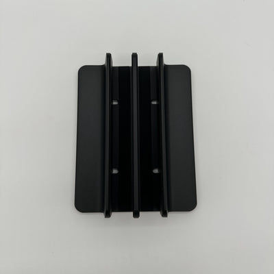 Produktbild Laptopstand Vertikal Schwarz Topansicht